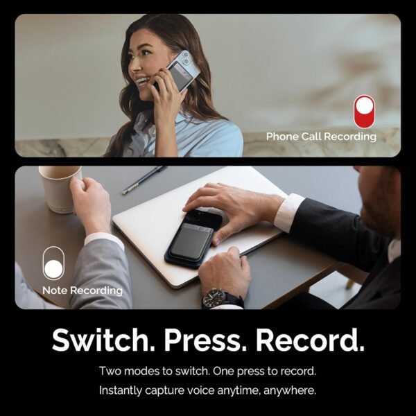 71BE3w6ZRbL._AC_SL1500_.jpg AI Voice Recorder, PLAUD Note Voice Recorder w/Case, App Control, Transcribe & Summarize with AI Technology, Support 112 Languages, 64GB Memory, Audio Recorder for Lectures, Meetings, Calls, Black