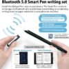 71DLQP0DaL._AC_SL1300_.jpg Digital Smart Pen Notebook and Writing Board Set, Real-time Sync for Digitizing, Convert to Text,Storing, and Sharing Paper Notes, Compatible with Smartphone (Android and iOS)