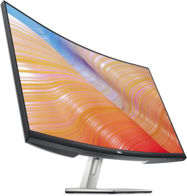 71Ede4YMOL._AC_SL1500_.jpg Dell S3222HN Curved Monitor - 31.5-inch FHD (1920x1080) 75Hz 4Ms 1800R Curved Display, HDMI Connectivity, AMD FreeSync Technology, Tilt Adjustability - Silver