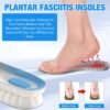 71G4C0lMqkL._AC_SL1500_.jpg 4D Insoles - 4D Cloud Technology Insole - Super Soft, Ultra Comfort Insoles, 4D Sports Shoes Insoles, Acupoint Massage Insole for Foot & Joint Support (10-11, Gray)