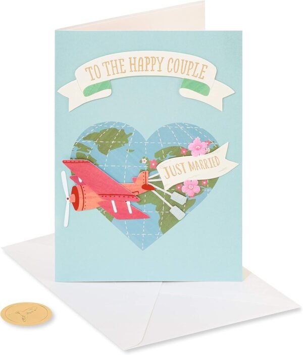 Papyrus Wedding Card (Wonderful Adventures)