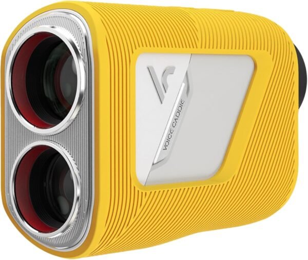 Voice Caddie TL1 Laser Rangefinder with Pin Tracer Technology, V-Algorithm, 2 Color OLED and Magnet, Matte Gray, 4.27'' x 1.6'' x 2.92''