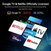 71SLXDwWVJL._AC_SL1500_.jpg 32 Inch 4K Smart Monitor with Google TV System UHD 3440x2560P Hey Google Voice Remote Netflix Licensed Dolby Audio HDR KVM Technology WiFi Bluetooth 65W PD Type C Fast Charger VESA Support
