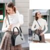 Purses and Handbags for Women Tote PU Leather Ladies Satchel...