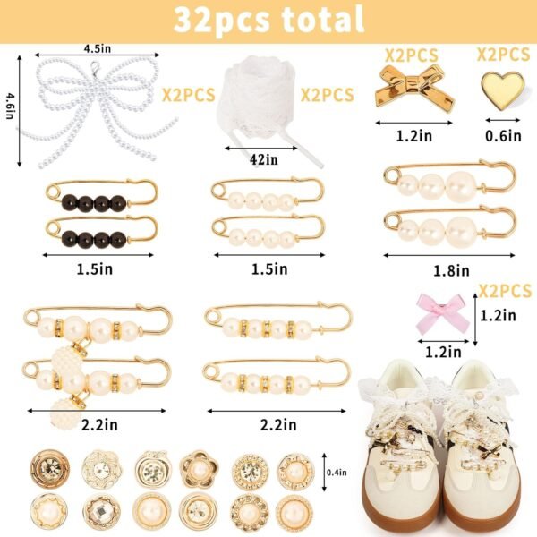 Shoe Charms for Sneakers, Charms for Shoe Shoelace Junk Sock...