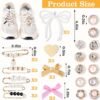 Shoe Charms for Sneakers 30 Pcs Shoelace Charms Contain Bows...