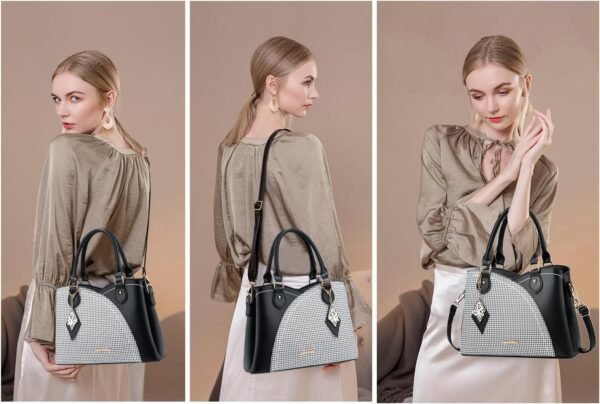 Purses and Handbags for Women Tote PU Leather Ladies Satchel...