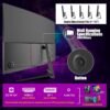 71ZqlmK1usL._AC_SL1500_.jpg 27 inch Curved Gaming Monitor,144Hz/180Hz PC Monitor Full HD 1080P, Frameless 1800R Computer Display with FreeSync & Eye-Care Technology, Wall Mountable, DP, HDMI Port (Black)