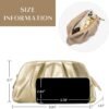SWEETV Dressy Vegan Leather Clutch Purse for Women Formal, S...