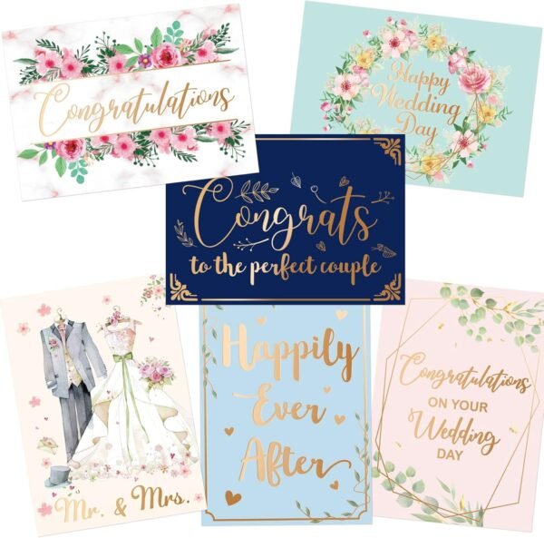 Wedding Greeting Cards Engagement Congratulations Notes for ...