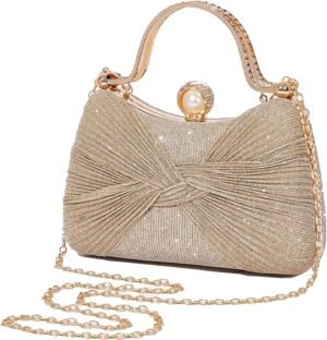 Clutch Purses for Women Handbags Shiny Sequin Wedding Clutch... Clutch Purses for Women Handbags Shiny Sequin Wedding Clutch...