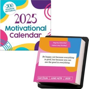 2025 Motivational Calendar | Includes 300+ Positive Quotes a... 2025 Motivational Calendar | Includes 300+ Positive Quotes a...