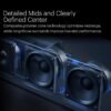 71mT3Cj5pmL._AC_SL1500_.jpg Definitive Technology Dymension DM20 Slim Center Channel Speaker, 5-Driver Array - (4) 4" Midrange Woofers & (1) 1" Tweeter, for Dymension Series Home Speakers, Immersive Home Theater Audio, Black