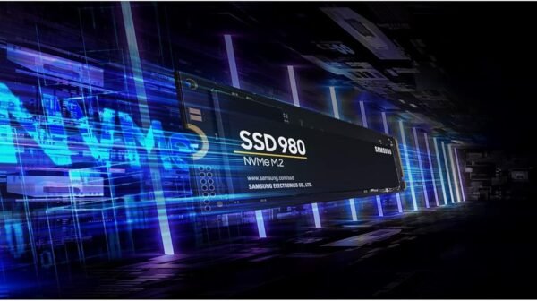Samsung 980 SSD 1TB PCle 3.0x4, NVMe M.2 2280, Internal Solid State Drive, Storage for PC, Laptops, Gaming and More, HMB Technology, Intelligent Turbowrite, Speeds of up-to 3,500MB/s, MZ-V8V1T0B/AM