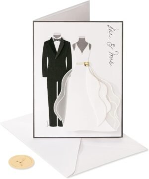 Papyrus Wedding Card (A Wonderful Couple) Papyrus Wedding Card (A Wonderful Couple)