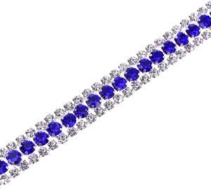 uxcell 1 Yard 3 Rows Rhinestone Chain, 8.5mm Bling Crystal uxcell 1 Yard 3 Rows Rhinestone Chain, 8.5mm Bling Crystal C...