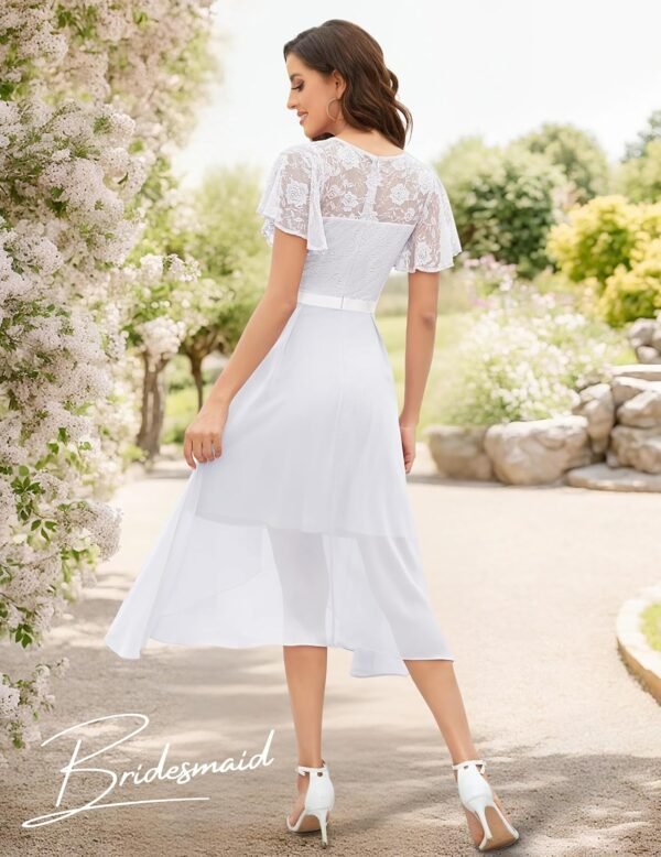 Wedtrend Women's Formal Dress Ruffle Cocktail Party Dress Fl...