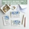 Hadley Designs 54 Wedding Thank You Cards With Envelopes - T...