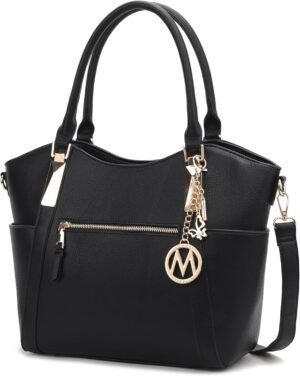 MKF Collection Tote Satchel Handbag for Women: PU Leather Sh... MKF Collection Tote Satchel Handbag for Women: PU Leather Sh...
