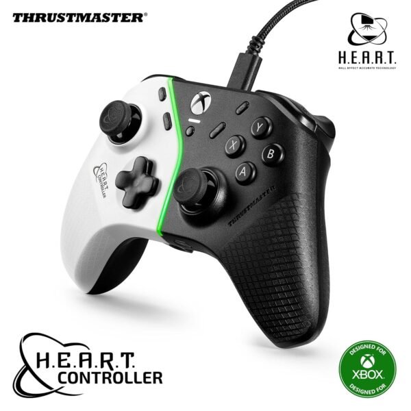 Thrustmaster HEART Controller, Hall Effect Gamepad with H.E.A.R.T. Anti-drift Technology (Xbox Series X|S & PC)
