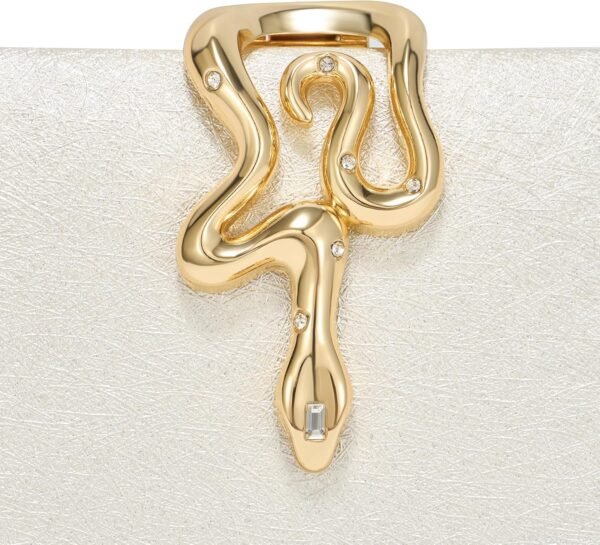 SWEETV Glitter Clutch Purses for Women Elegant Evening Bag f...