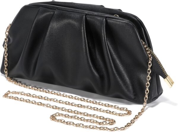 SWEETV Dressy Vegan Leather Clutch Purse for Women Formal, S...