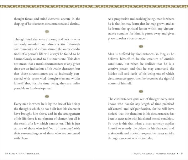 As A Man Thinketh (Deluxe, Hardcovder Edition)