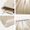 Dasein Elegant Pleated Evening Clutch Bags for Women Formal ...