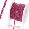 10 Yards 4 MM Rhinestone Chain Trim Crystal Rhinestone Close...