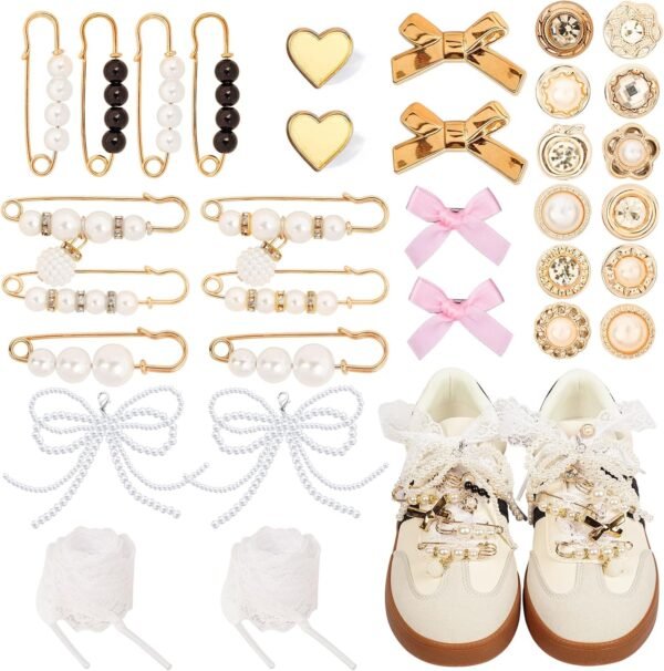 Shoe Charms for Sneakers, Charms for Shoe Shoelace Junk Sock...