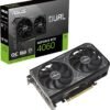 ASUS Dual GeForce RTX™ 4060 V2 OC Edition (PCIe 4.0, ASUS Dual GeForce RTX™ 4060 V2 OC Edition (PCIe 4.0, 8GB GDDR6, DLSS 3, HDMI 2.1a, DisplayPort 1.4a, 2-Slot Design, Axial-tech Fan Design, 0dB Technology, and More)