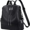 ALTOSY Genuine Leather Backpack Purse for Women Convertible ...