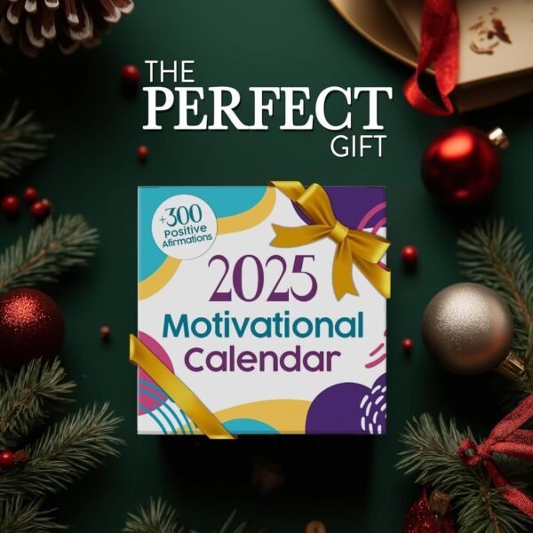 2025 Motivational Calendar | Includes 300+ Positive Quotes a...