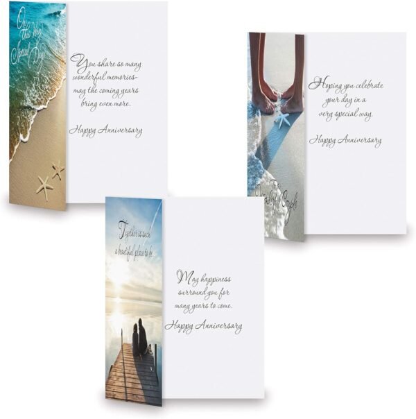 Wedding and Anniversary Greeting Cards Value Pack - Set of 2...