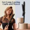 81fmT3H37ML._SL1500_.jpg Bio Ionic Long Barrel Styler, Curling Iron with Moisture Heat Technology & NanoIonic MX, Versatile Curling Wand with Adjustable Heat Settings, Hair Curler with Extended Barrel
