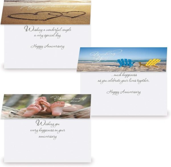 Wedding and Anniversary Greeting Cards Value Pack - Set of 2...