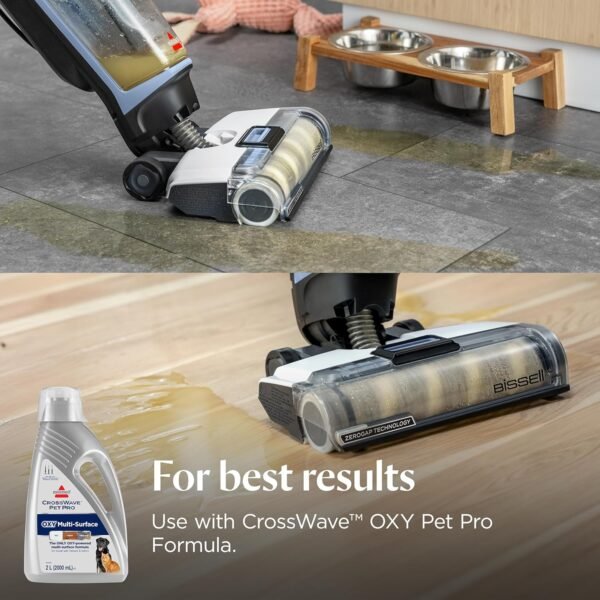 81mipSuMyrL._AC_SL1500_.jpg BISSELL CrossWave Edge, Multi-Surface Hard Floor Cleaner Wet Dry Vacuum with Zero-Gap Edge Technology, 4111A