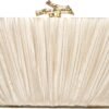 Clutch Purses for Women Evening/Wedding Chic Woven Bag Forma...