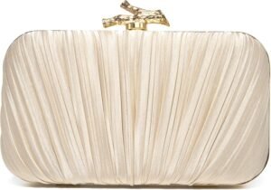 Clutch Purses for Women Evening/Wedding Chic Woven Bag Forma... Clutch Purses for Women Evening/Wedding Chic Woven Bag Forma...