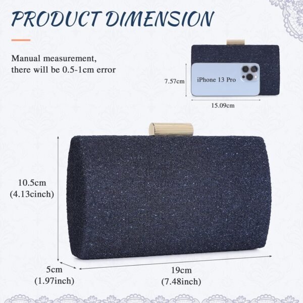UBORSE Evening Bag Lace Clutch Purse for Women Formal Elegan...