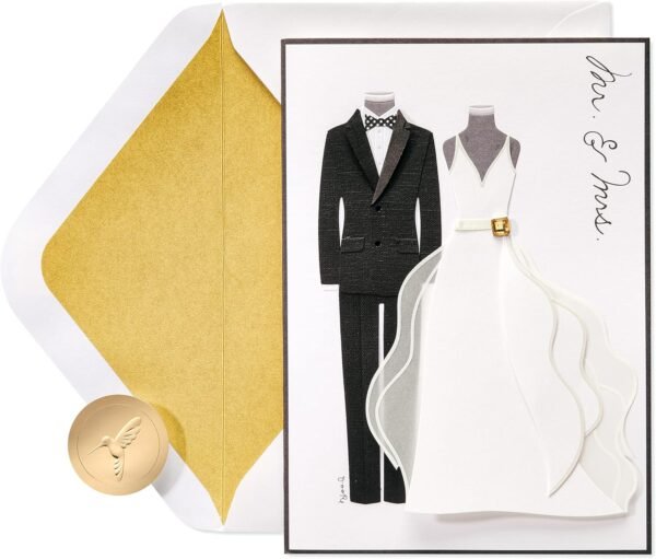 Papyrus Wedding Card (A Wonderful Couple)