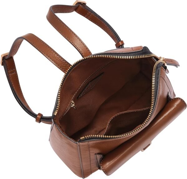 Fossil Women's Parker Leather Convertible Backpack Purse Han...