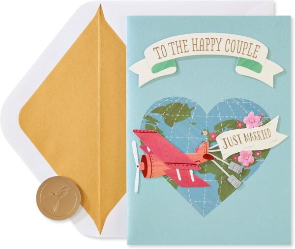 Papyrus Wedding Card (Wonderful Adventures)