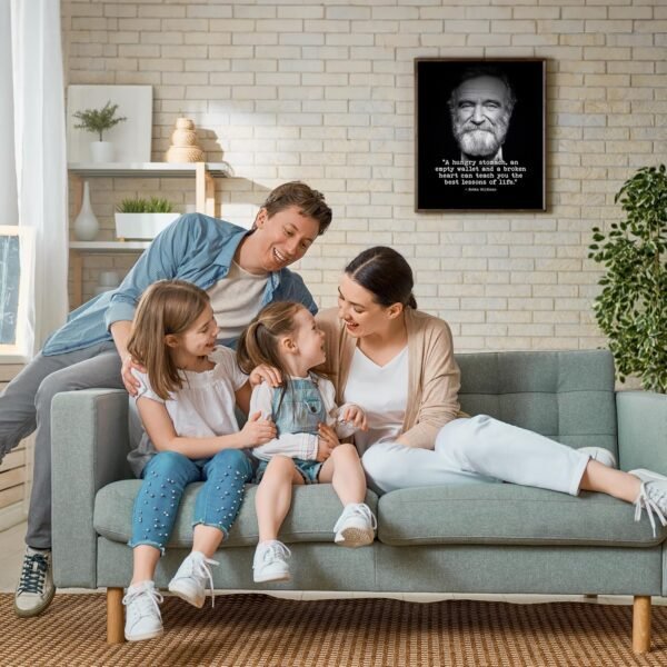 "Robin Williams 'Best Lessons In Life' - 8x10 Inspirational ...