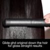 ghd Original Styler - 1” Flat Iron Hair Straightener with Ceramic Heat Technology, 365ºF Safe Styling Temperature, Smooth Gloss Plates, Fast Heat-Up and Auto Sleep Mode - Black