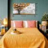 Inspiration Quotes Brown Tree Pictures Wall-Decor for Bedroo...