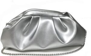 Women Cloud Bag Slouchy Clutch Ruched Purse Evening Handbag ... Women Cloud Bag Slouchy Clutch Ruched Purse Evening Handbag ...