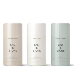 Salt & Stone Aluminum Free Deodorant | Extra Strength 48 Hour Protection for Women & Men