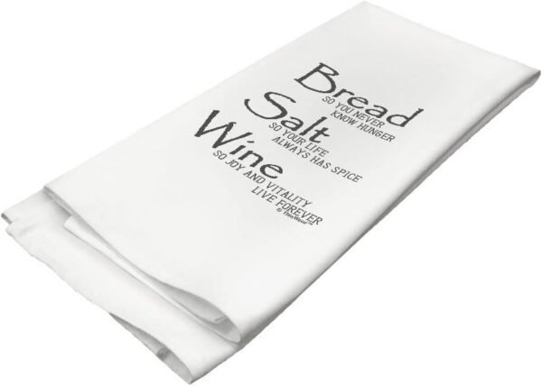 ThisWear Bread Salt Wine Housewarming Gift for Women Wonderf...