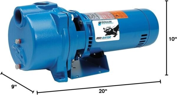 Goulds GT10 Irri-Gator self Priming Centrifugal Pump - 1 hp
